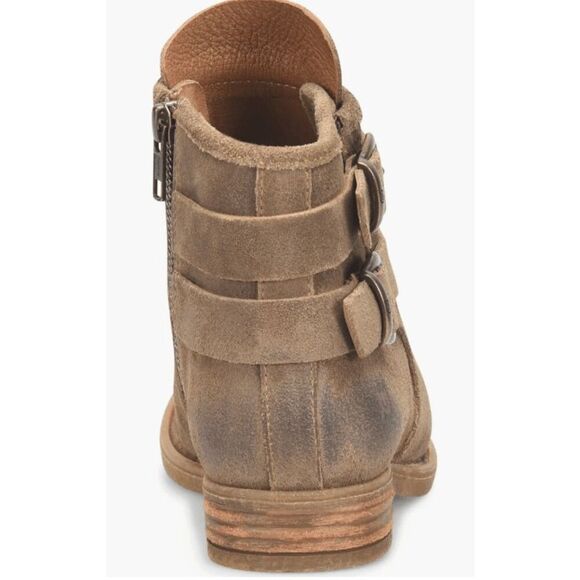 Born NEW size 6.5 (EU 37) Moraga light brown/ taupe boots booties - Picture 4 of 6